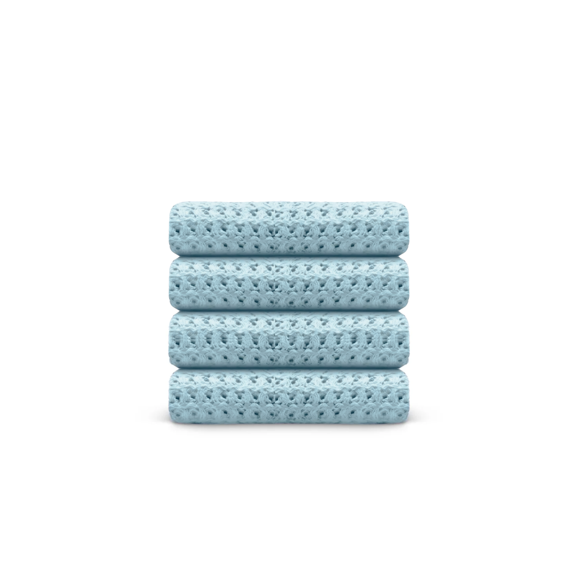 Egyptian Cotton Waffle Washcloth 4pcs