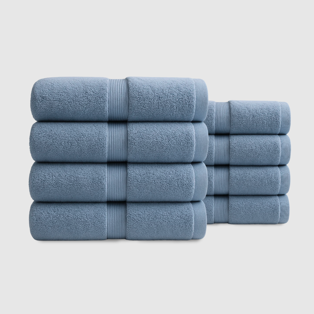 Heavyweight cotton hand towels | 8pcs (30x14in)
