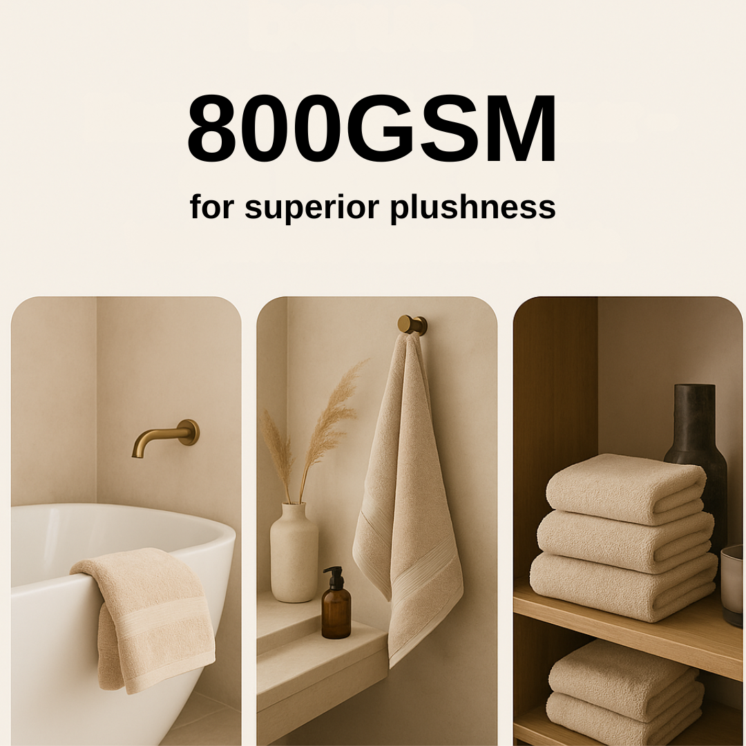 Heavyweight cotton bath bundle | 8pcs