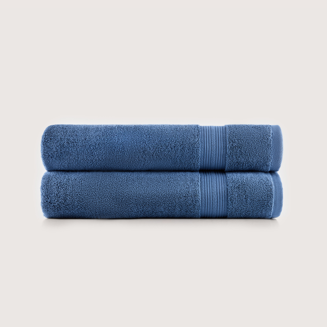 Ultrasoft Egyptian Cotton Bath Towels 2pcs (55x28in)