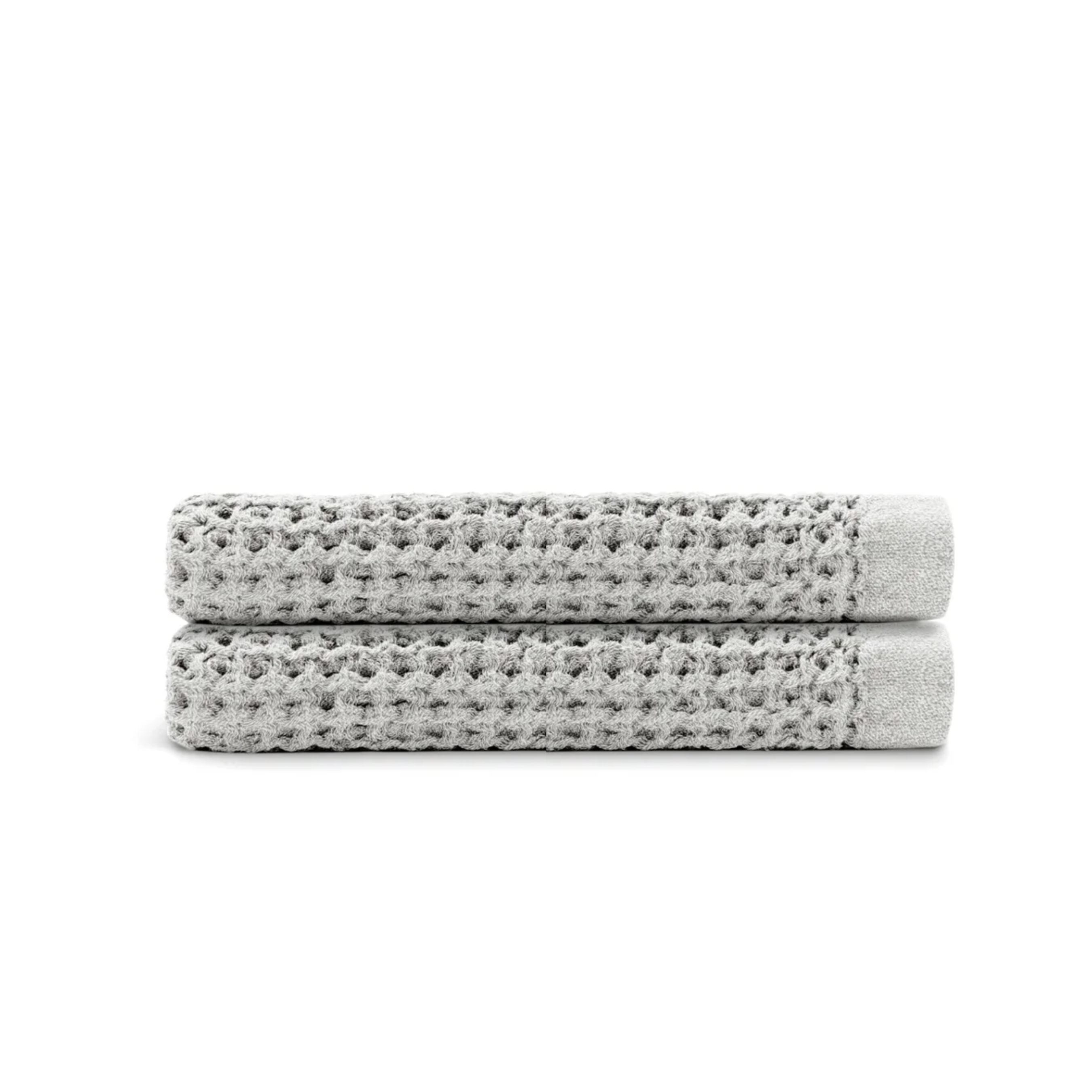 Egyptian Cotton Waffle Bath Towels 2pcs