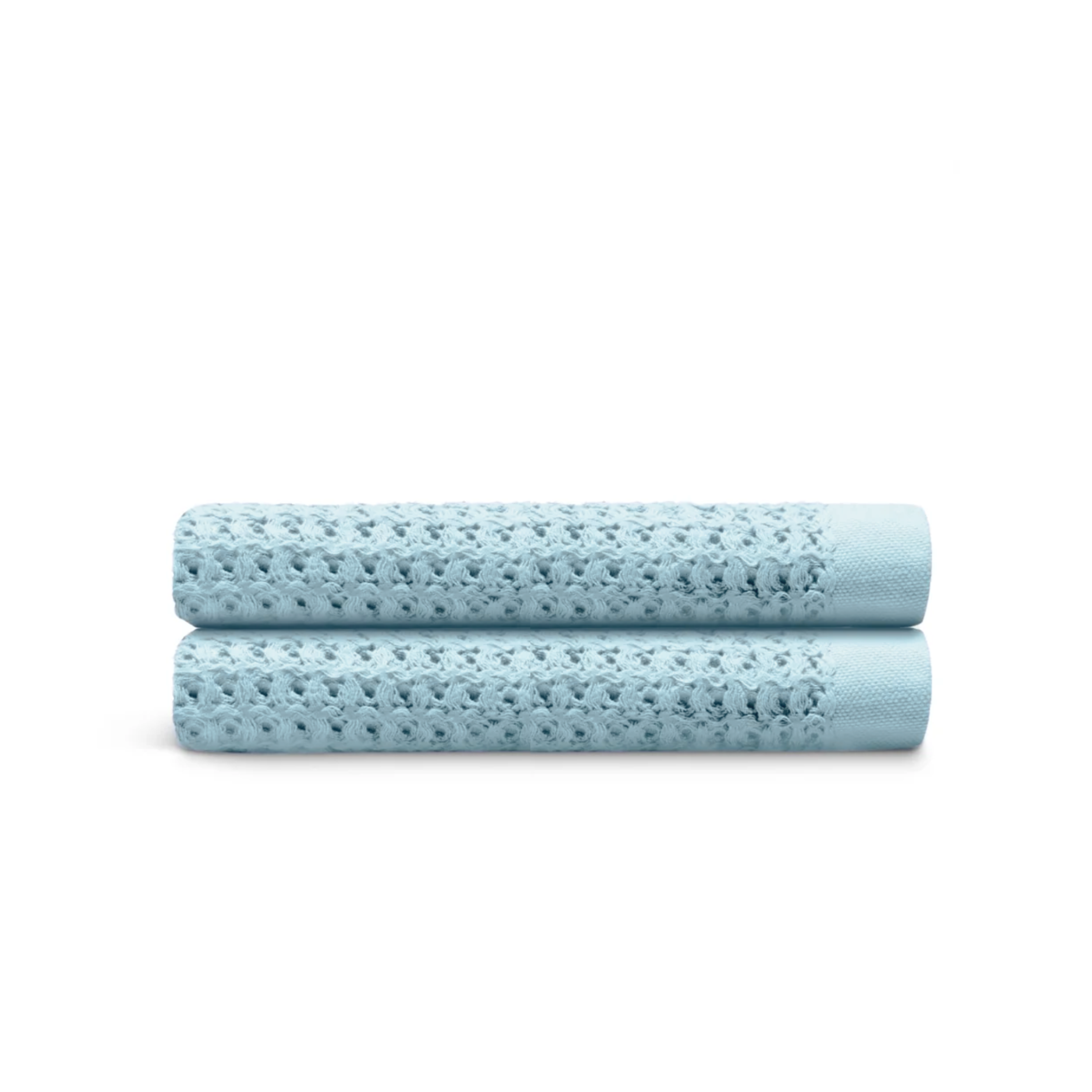 Egyptian Cotton Waffle Bath Towels 2pcs