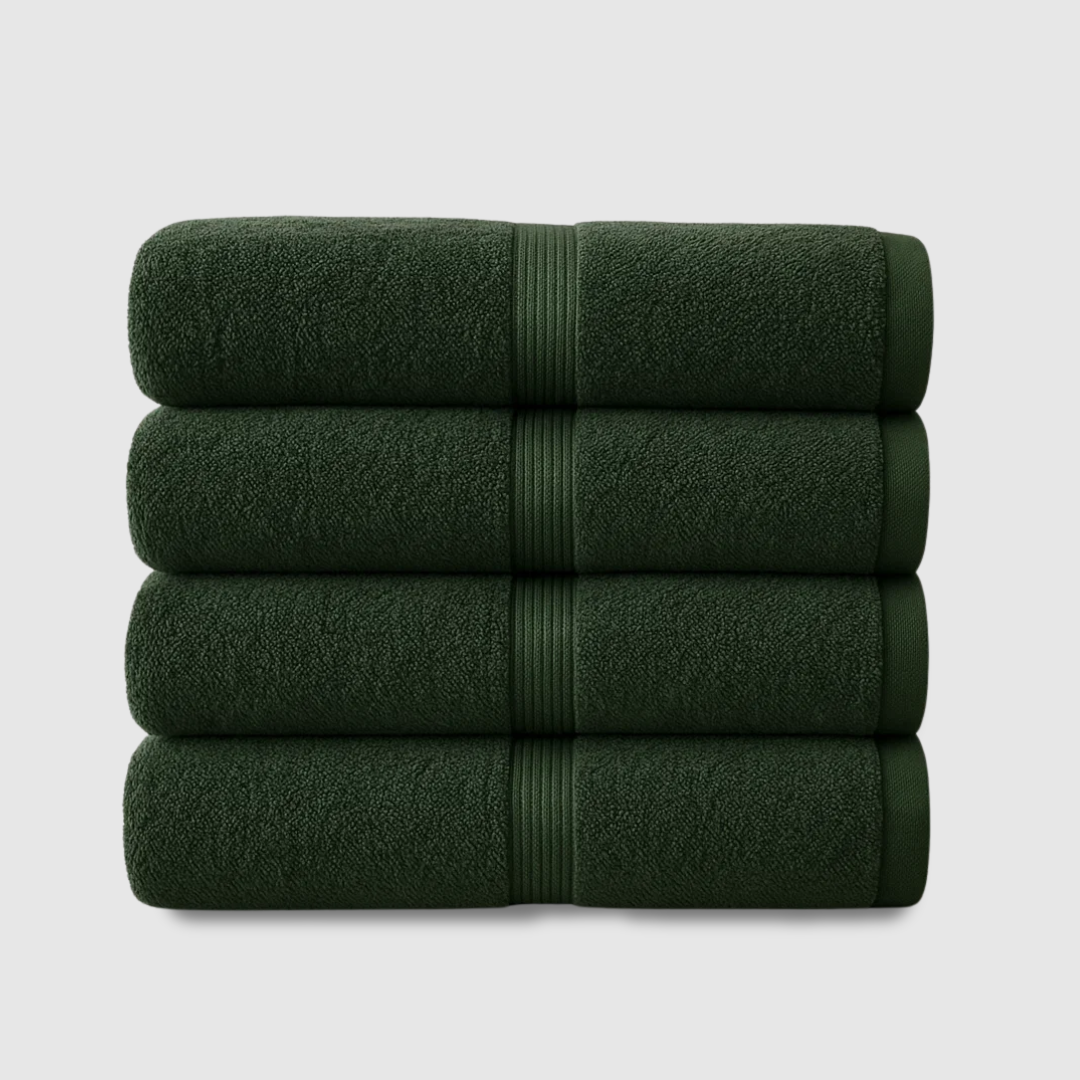 Heavyweight cotton hand towels | 4pcs (30x14in)