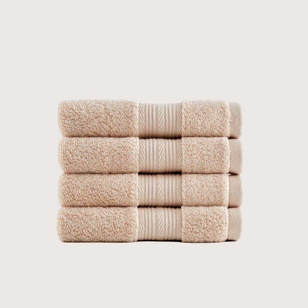 Ultrasoft Egyptian Cotton Washcloth 4pcs (12x12in)