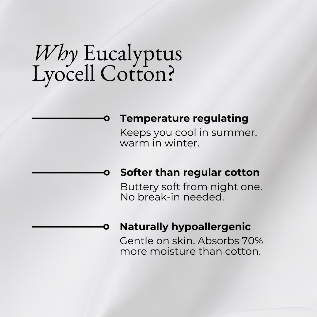 Eucalyptus Lyocell Duvet Cover