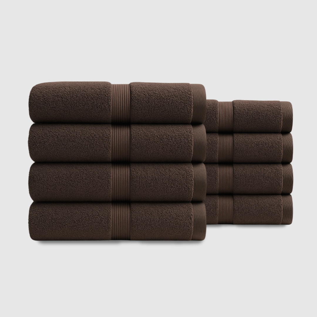 Heavyweight cotton hand towels | 8pcs (30x14in)