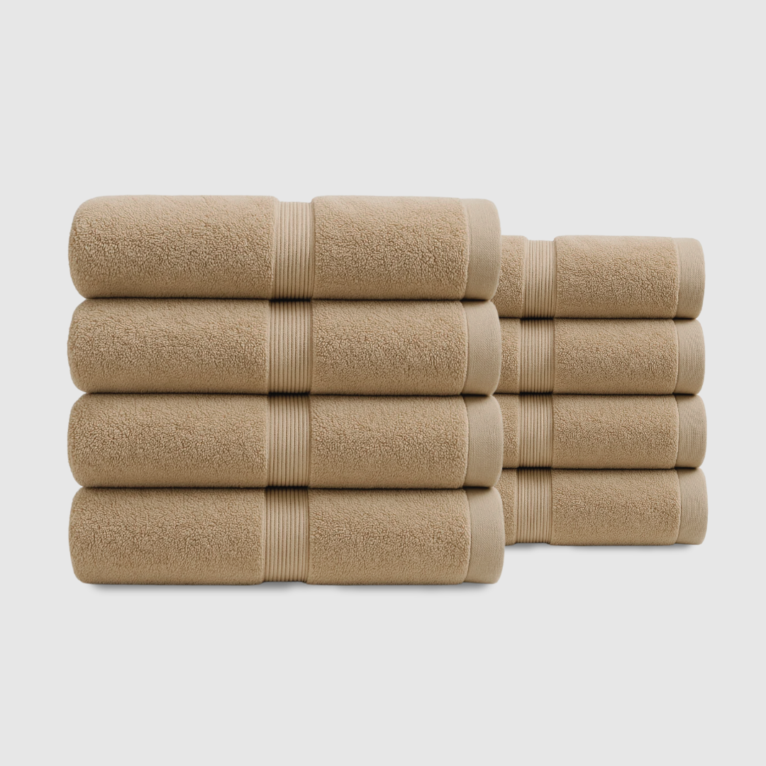 Heavyweight cotton hand towels | 8pcs (30x14in)