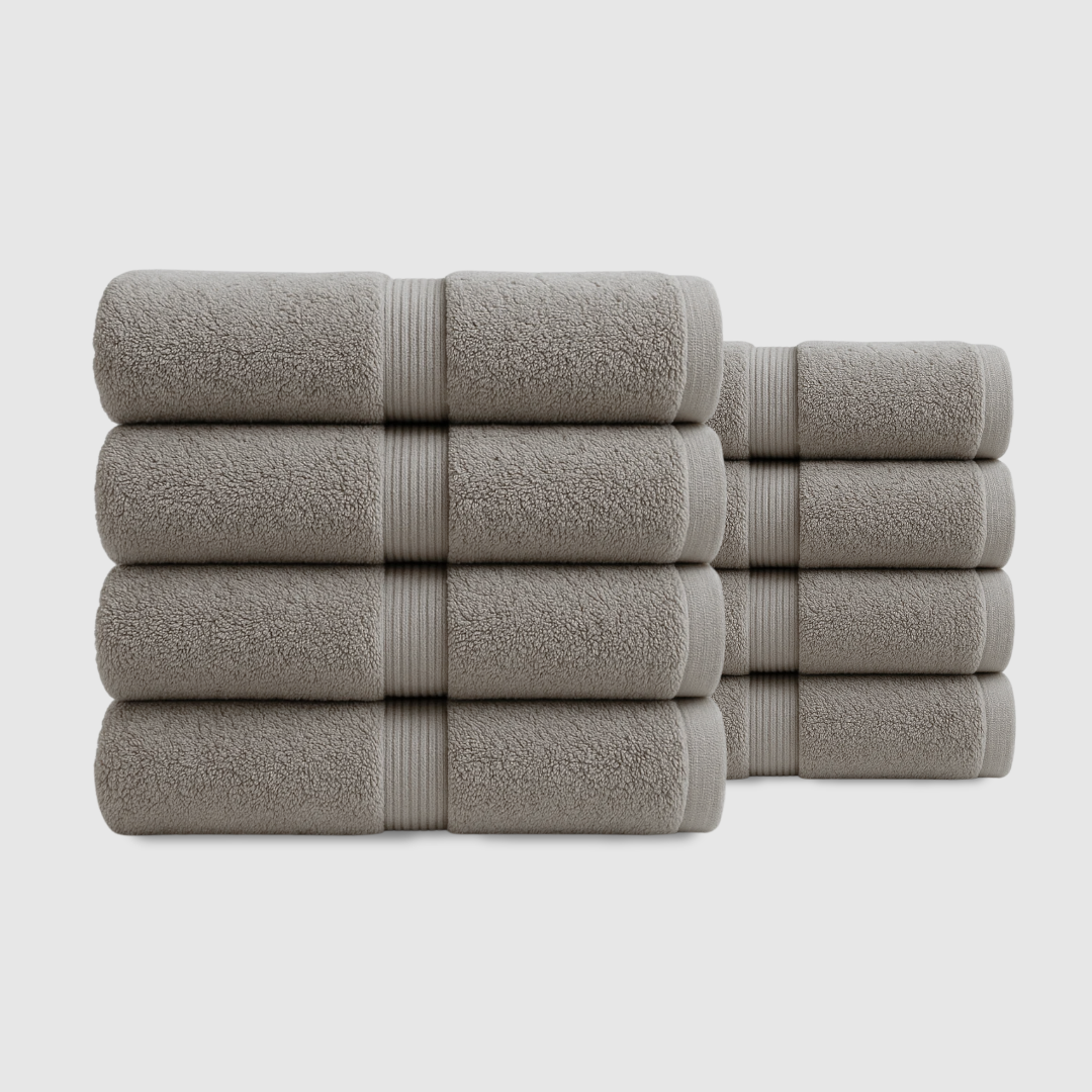 Heavyweight cotton hand towels | 8pcs (30x14in)