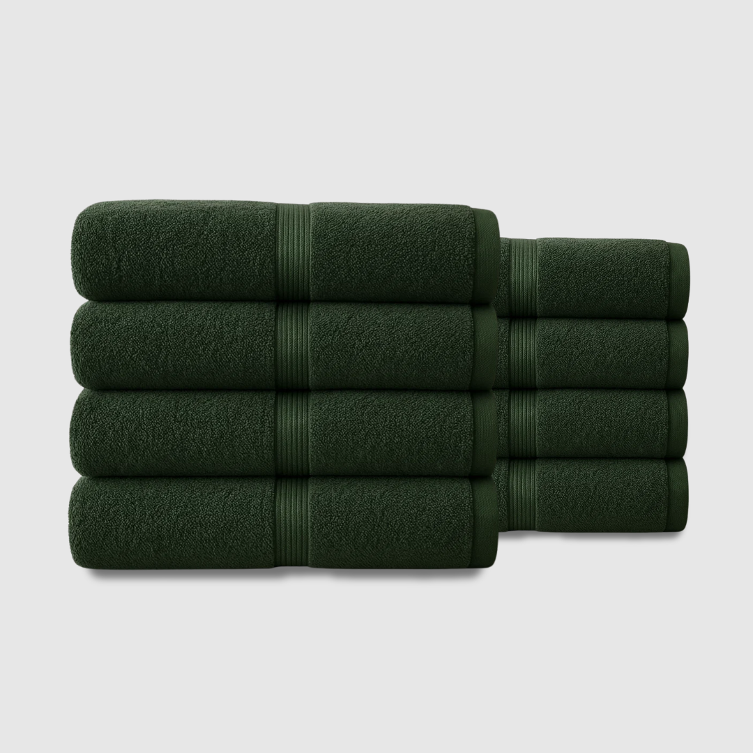 Heavyweight cotton hand towels | 8pcs (30x14in)