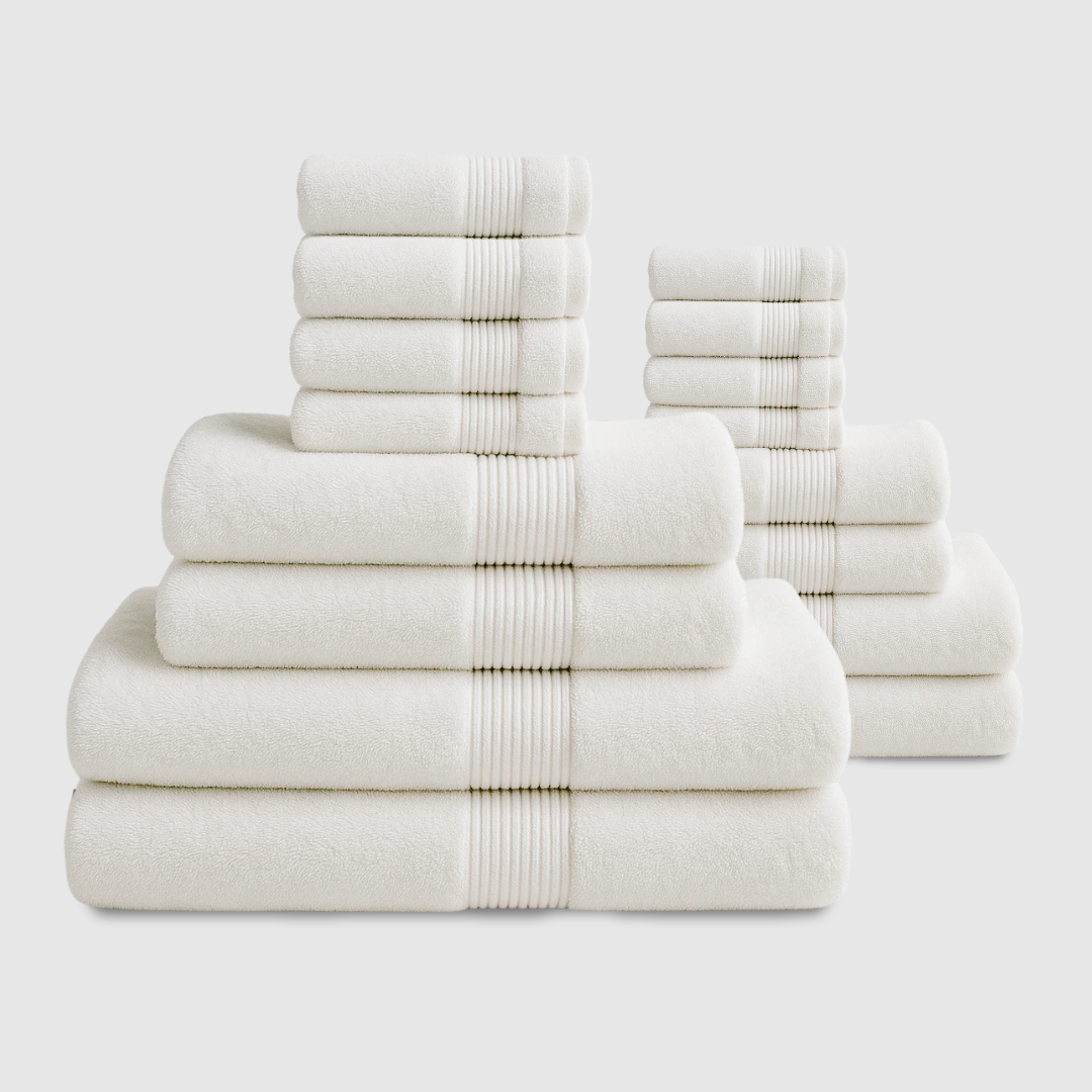 Heavyweight cotton bath bundle | 16pcs