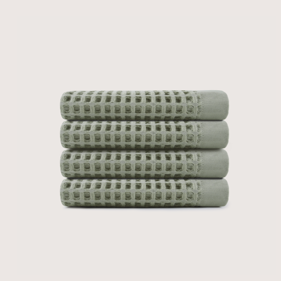 Cotton Waffle Washcloths