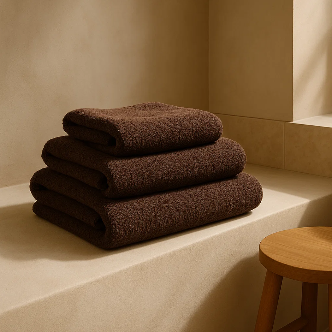 Heavyweight cotton bath towels | 4pcs (55x28in)