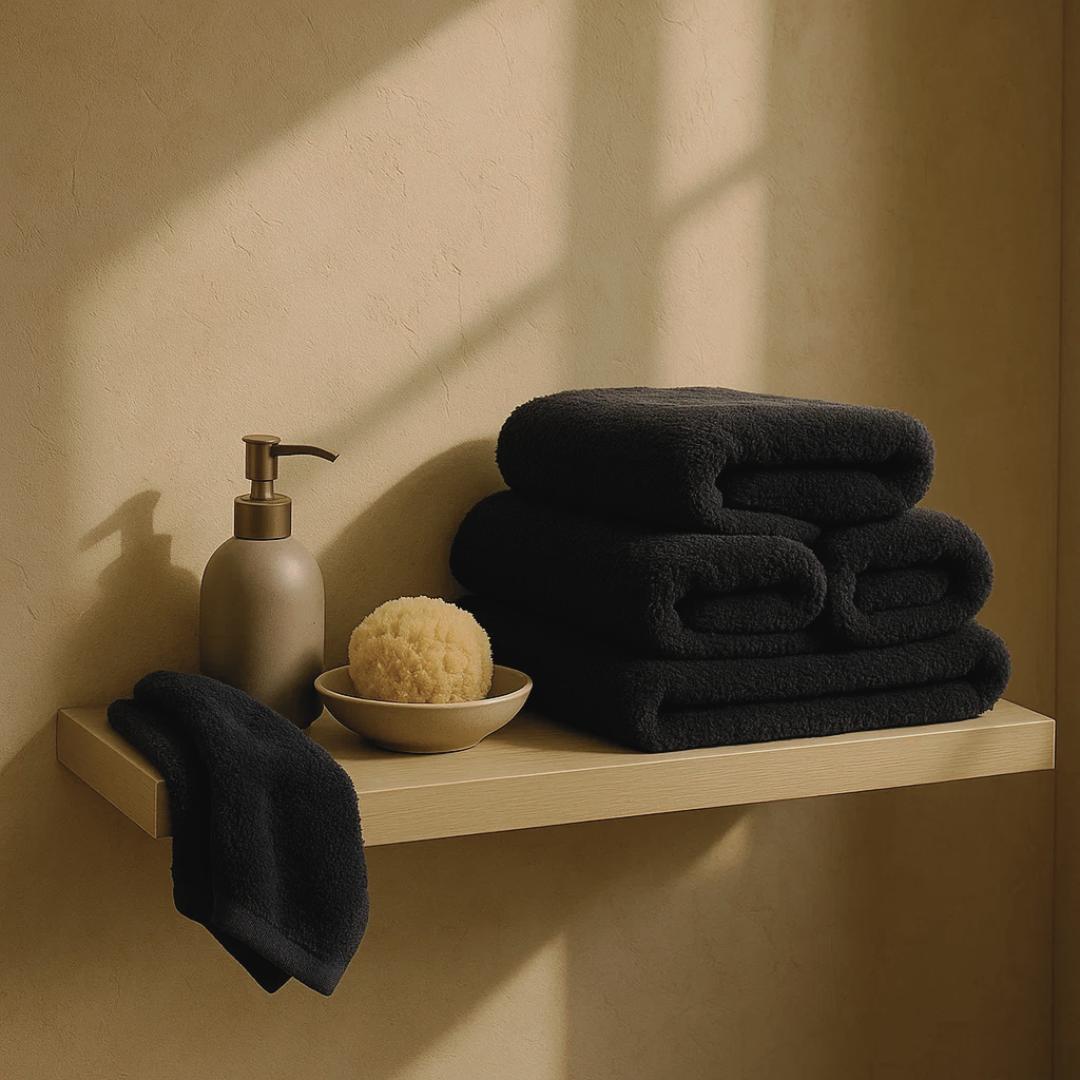Heavyweight cotton bath towels | 8pcs (55x28in)