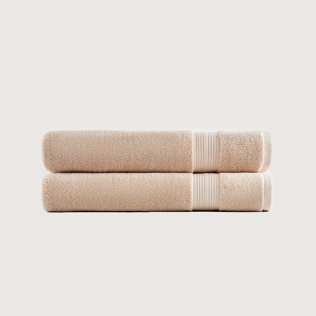 Ultrasoft Egyptian Cotton Bath Towels 2pcs (55x28in)