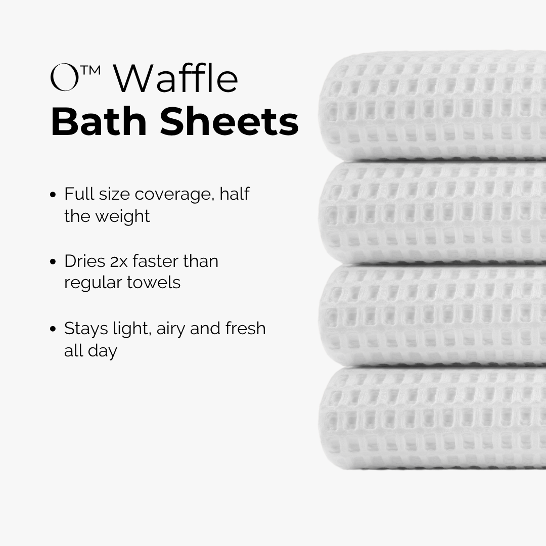 Cotton Waffle Bath Sheets