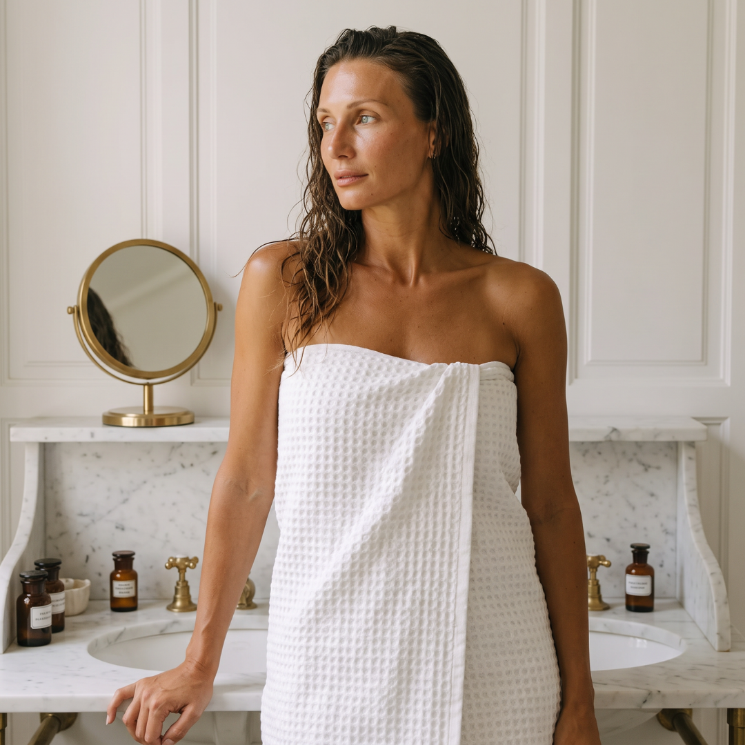 Cotton Waffle Bath Sheets