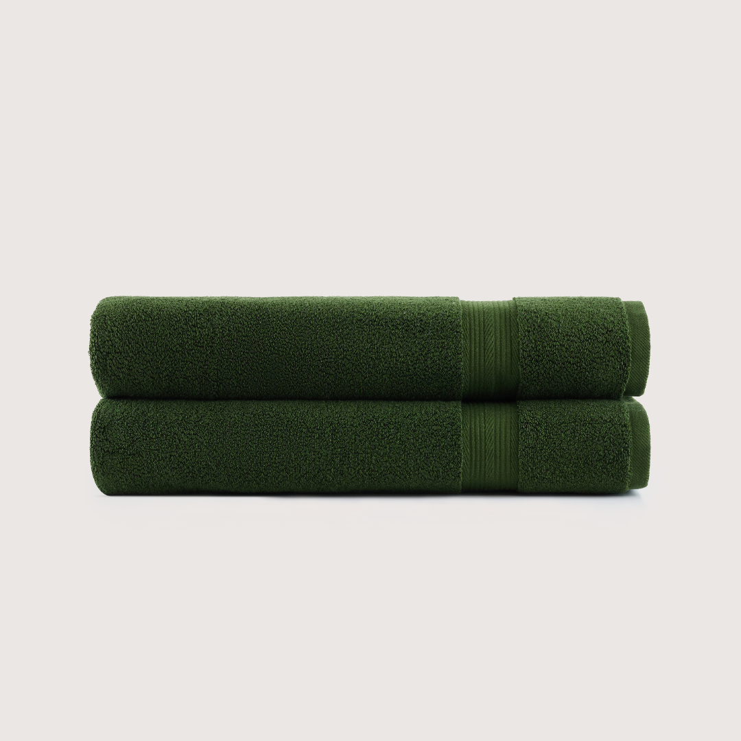 Ultrasoft Egyptian Cotton Bath Towels 2pcs (55x28in)