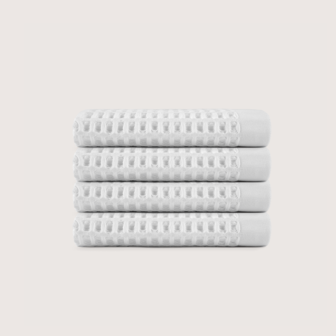 Cotton Waffle Washcloths