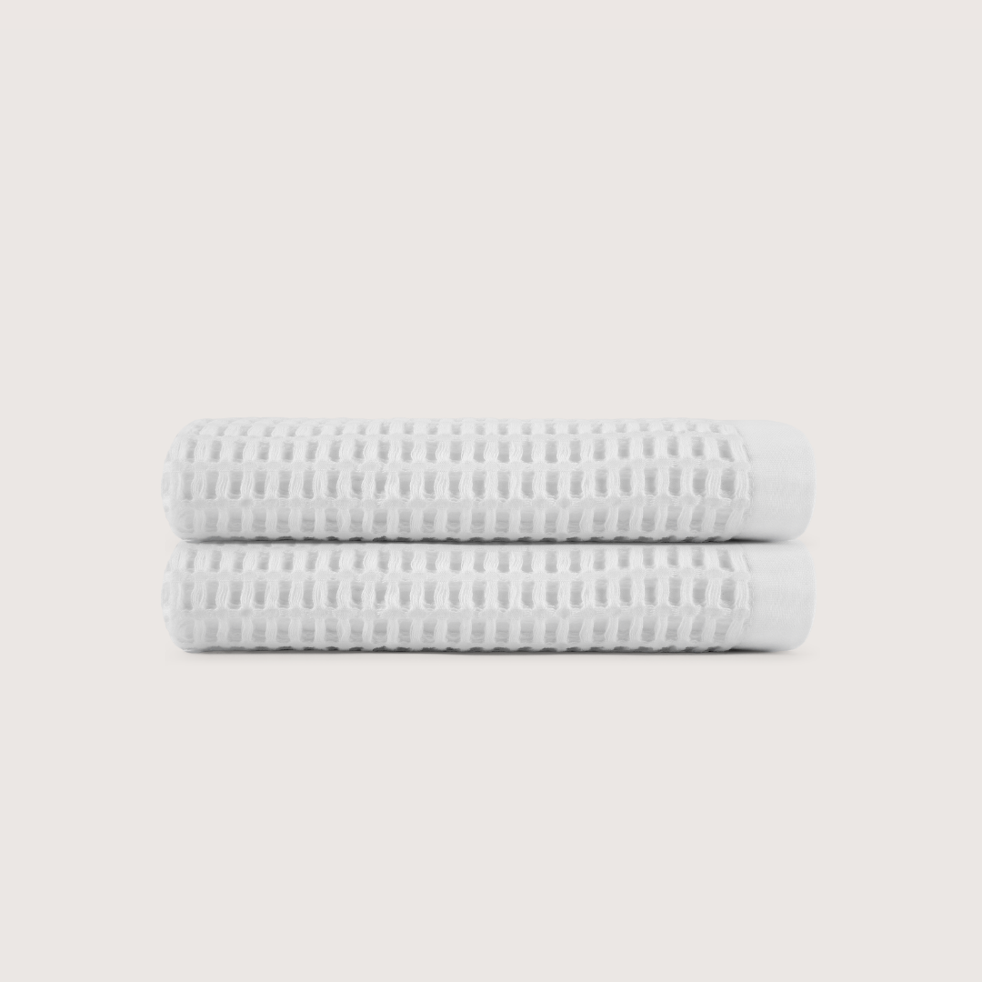 Cotton Waffle Hand Towels