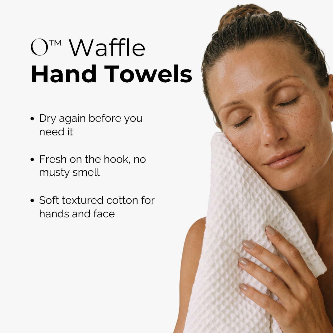 Cotton Waffle Hand Towels