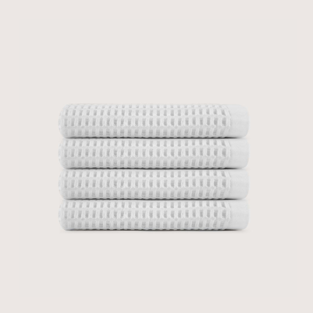 Cotton Waffle Hand Towels