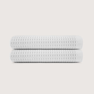 Cotton Waffle Bath Towels
