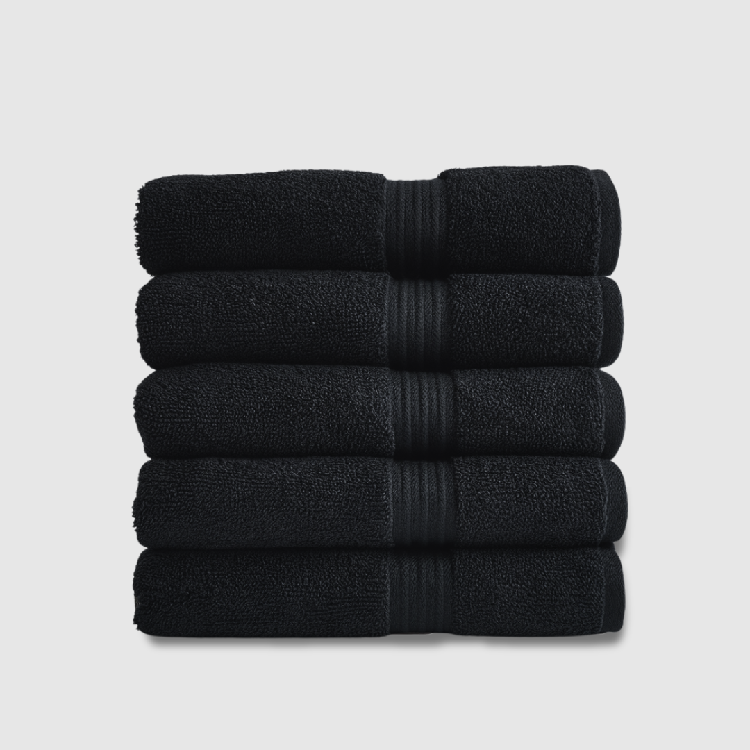 Midweight cotton hand towels | 5pcs (28x16in)