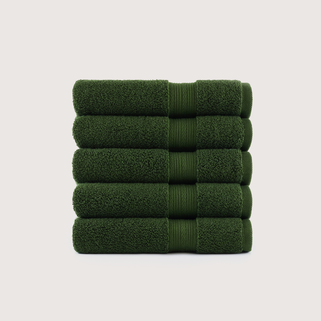 Ultrasoft Egyptian Cotton Hand Towels 5pcs (30x14in)