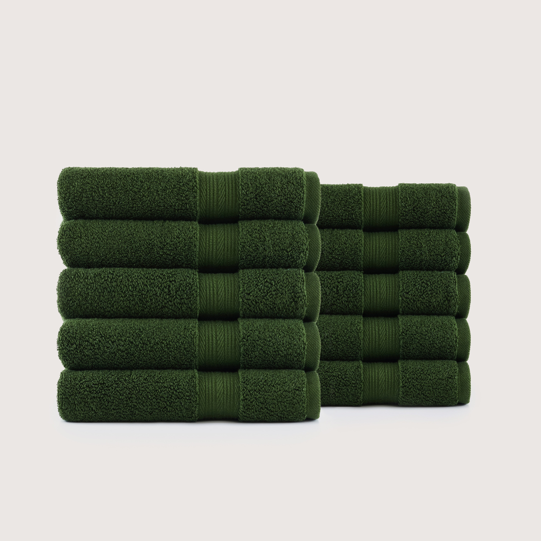 Ultrasoft Egyptian Cotton Hand Towels 10pcs (30x14in)