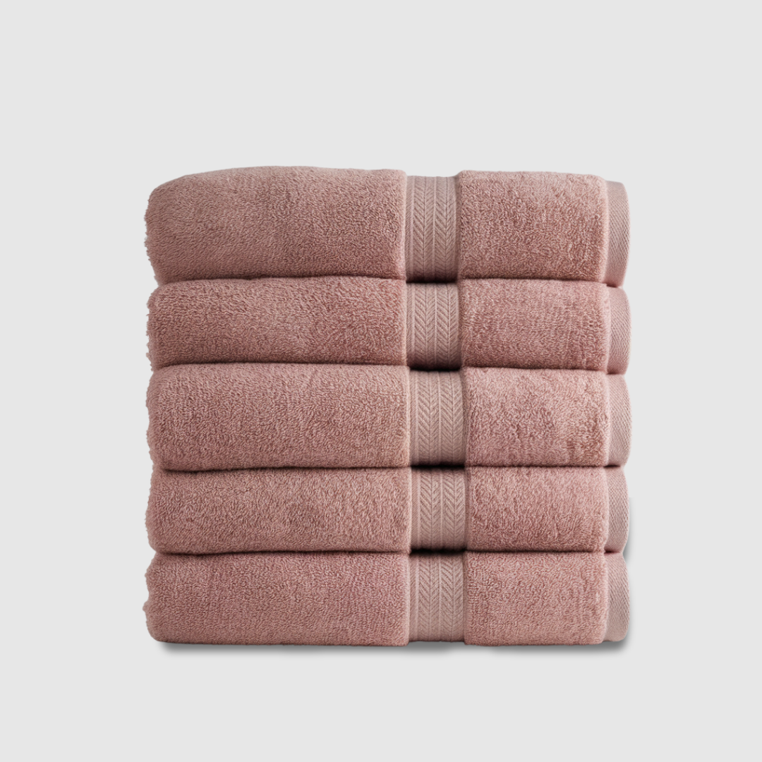 Midweight cotton hand towels | 5pcs (28x16in)
