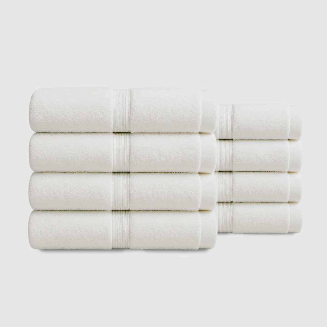 Heavyweight cotton hand towels | 8pcs (28x16in)