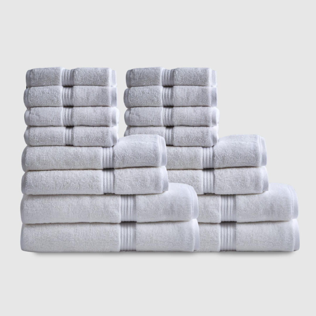 Midweight cotton bath bundle | 16pcs