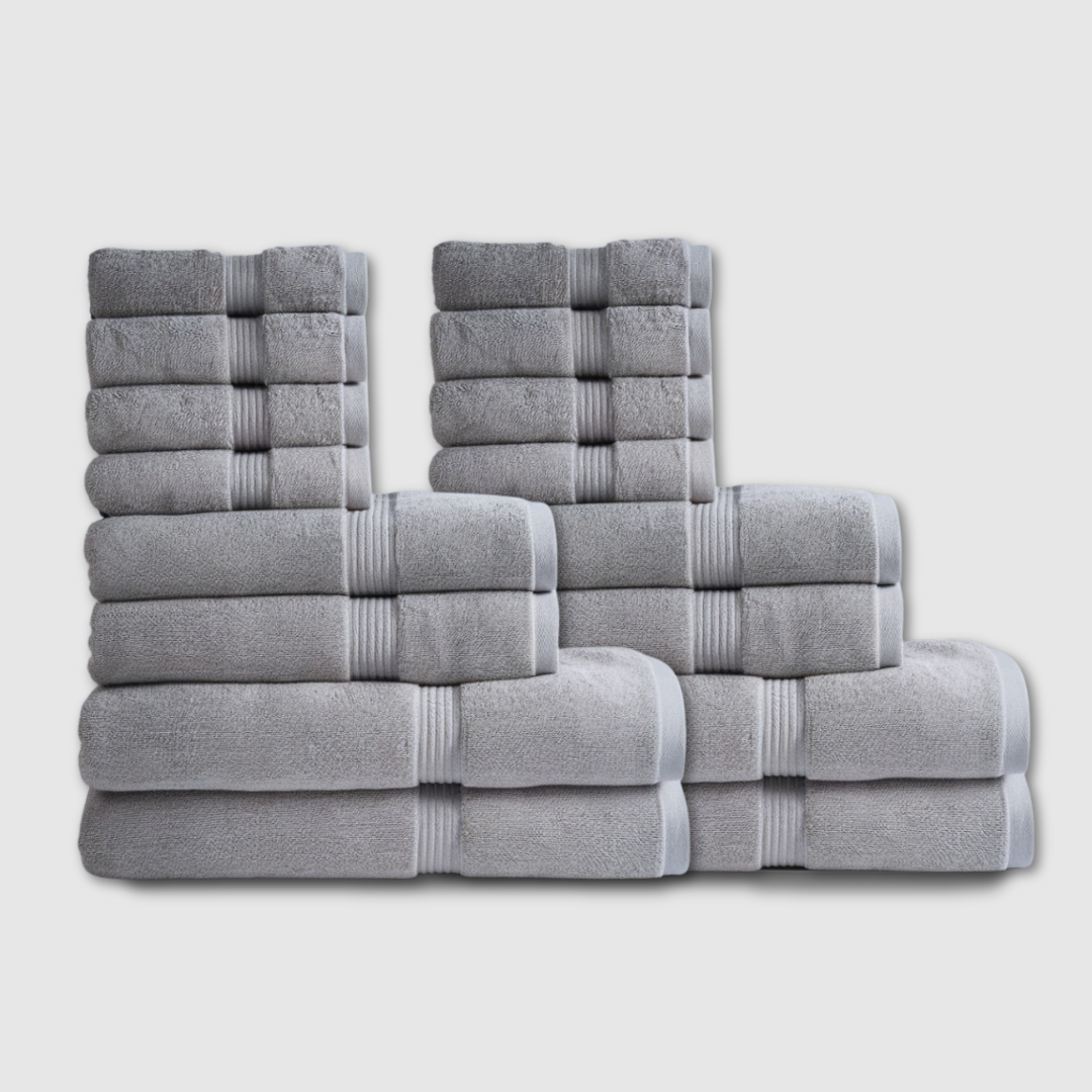 Midweight cotton bath bundle | 16pcs